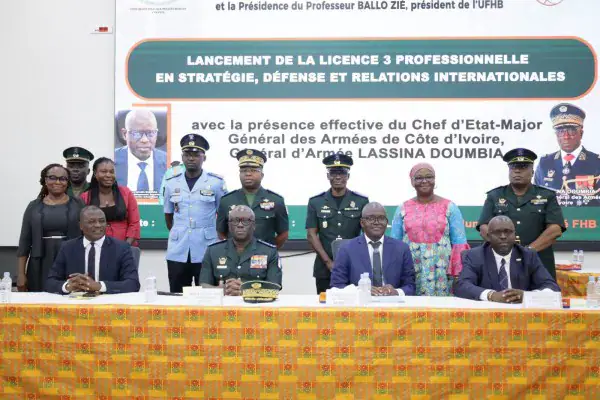 Côte d'Ivoire Launches Professional License in Strategy, Defense, and International Relations
