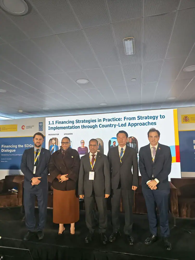 Mauritania's Economy Minister Attends High-Level Meeting on Development Financing