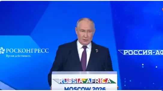Putin Accuses West of Trying to Subjugate Africa Through Debt