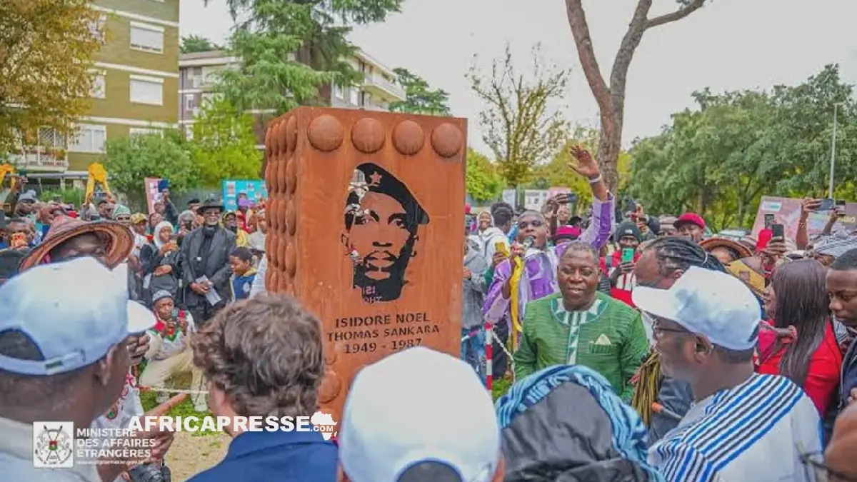 Italie : Rome honore Thomas Sankara avec un monument et lance un appel à bâtir son mémorial au Burkina Faso