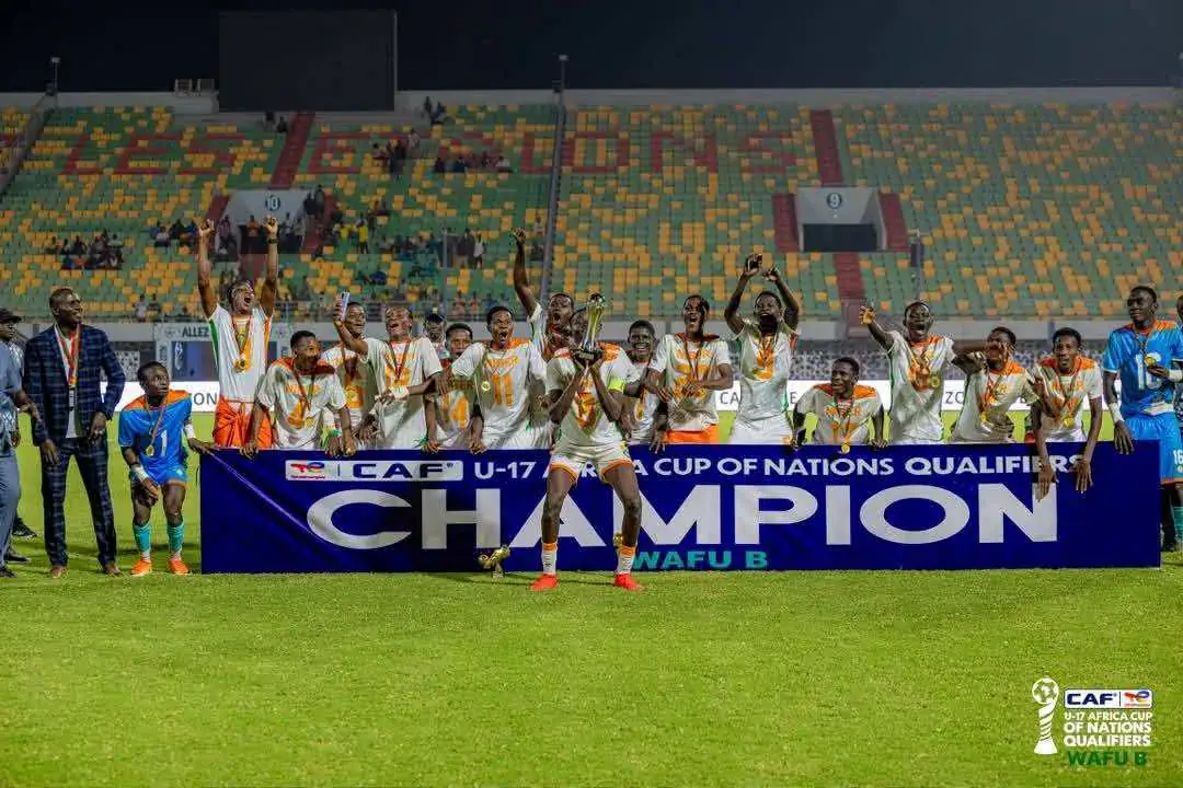 Niger's U17 Football Team Wins UFOA B Tournament in Burkina Faso
