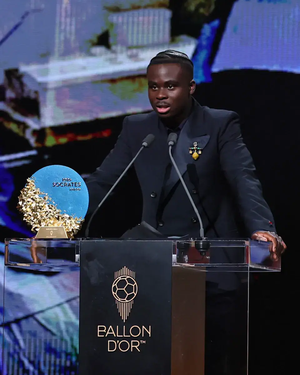 Bukayo Saka Honors Rwandan Boy Who Regained Sight