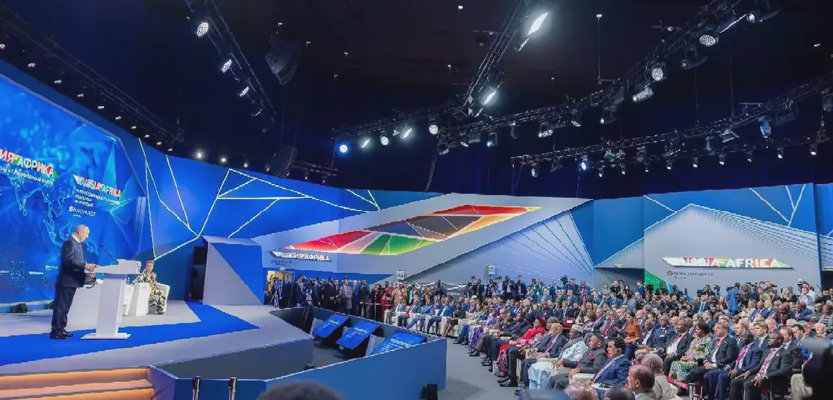 Mali's Assimi Goïta attends Russia-Africa Economic and Humanitarian Forum in Moscow
