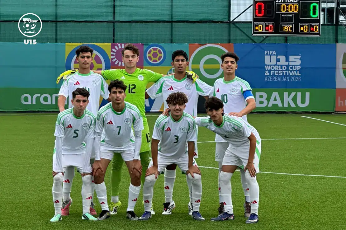 Algeria U15 Team Loses to Albania in FIFA Festival Match