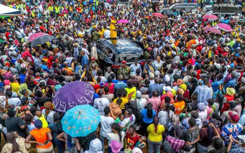 Politics is not a matter of life and death, Kindiki tells leaders