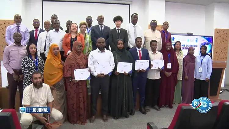 Djibouti Hosts Certificate Ceremony for Youth Trained in Artificial Intelligence