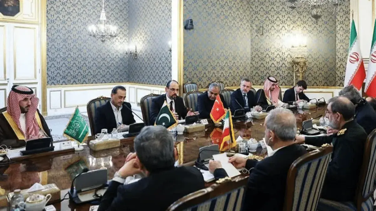 Iran, Turkey, Saudi Arabia, and Pakistan Meet in Tehran