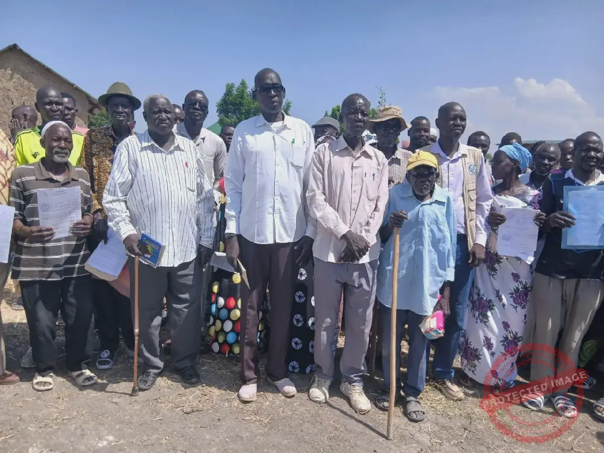 30 vulnerable families in Malakal receive land titles