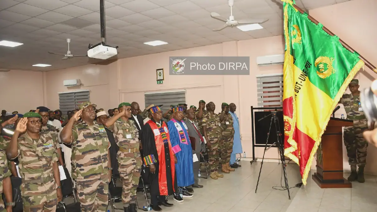 École de Guerre du Mali : la 6e promotion fait sa rentrée