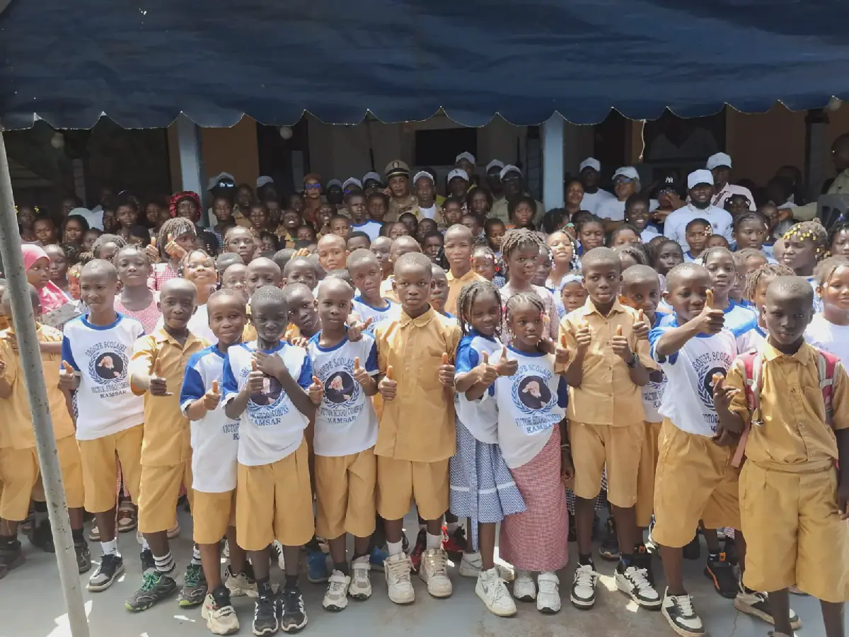 CBG and AJDEF Celebrate Children's Rights in Guinea's Kamsar Region