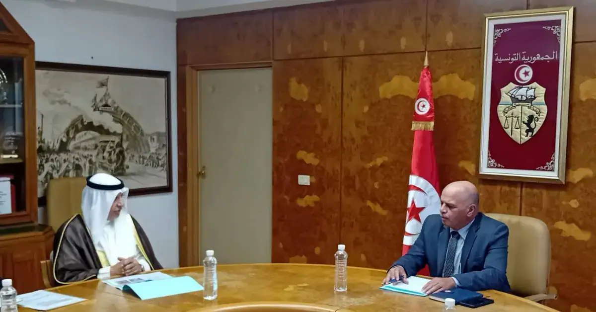 Tunisia's Transport Minister Discusses Funding for Transport Sector Development with Arab Development Fund