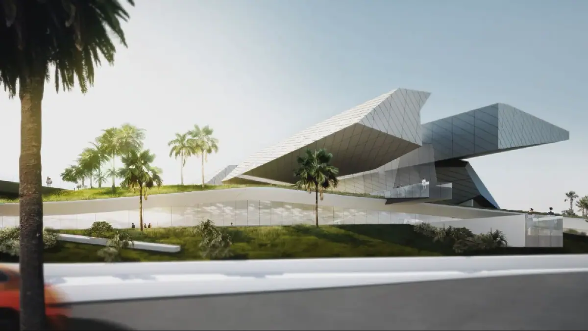 Le chantier du futur Musée national d’archéologie et des sciences de la Terre atteint 20 %