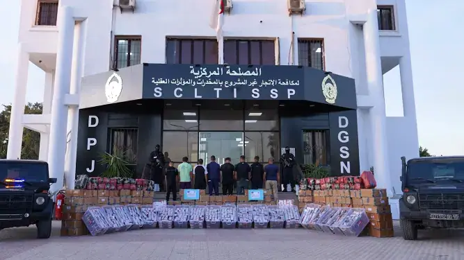 Algerian Authorities Seize 2.4 Million Captagon Pills, Arrest 10 Suspects