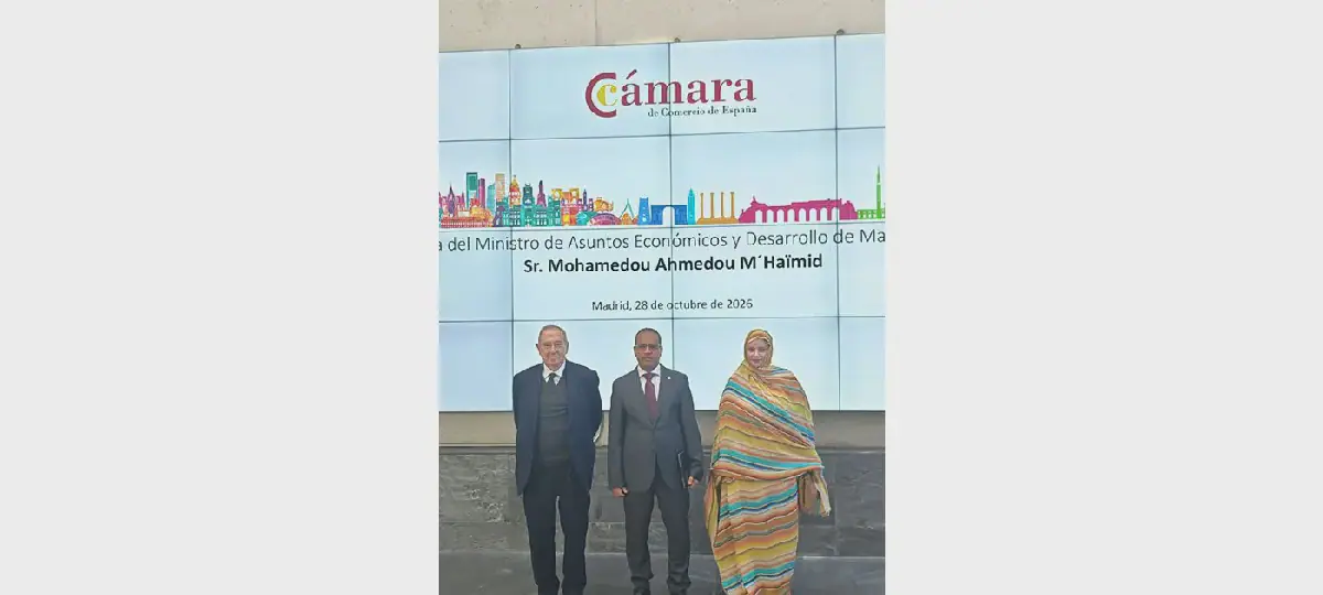 Mauritania's Economic Minister Discusses Investment Opportunities with Spanish Chamber of Commerce
