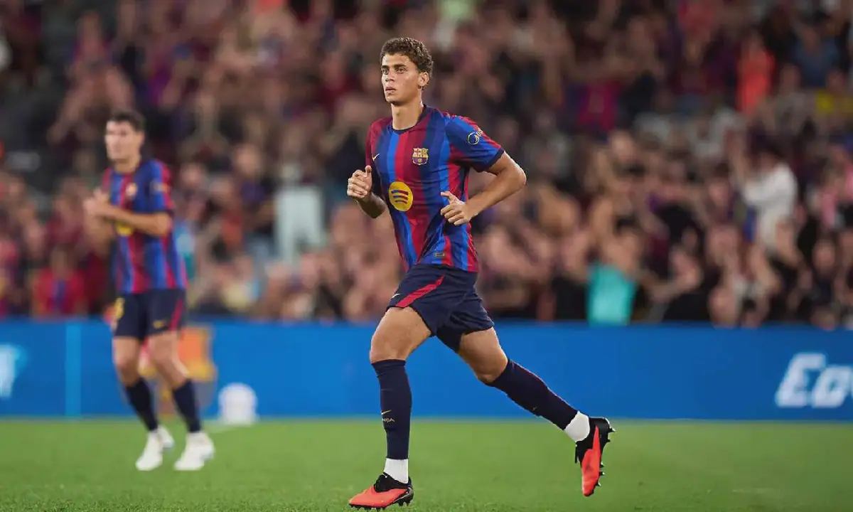 Barcelona management expresses satisfaction with Hamza Abdel Karim's behavior and mentality