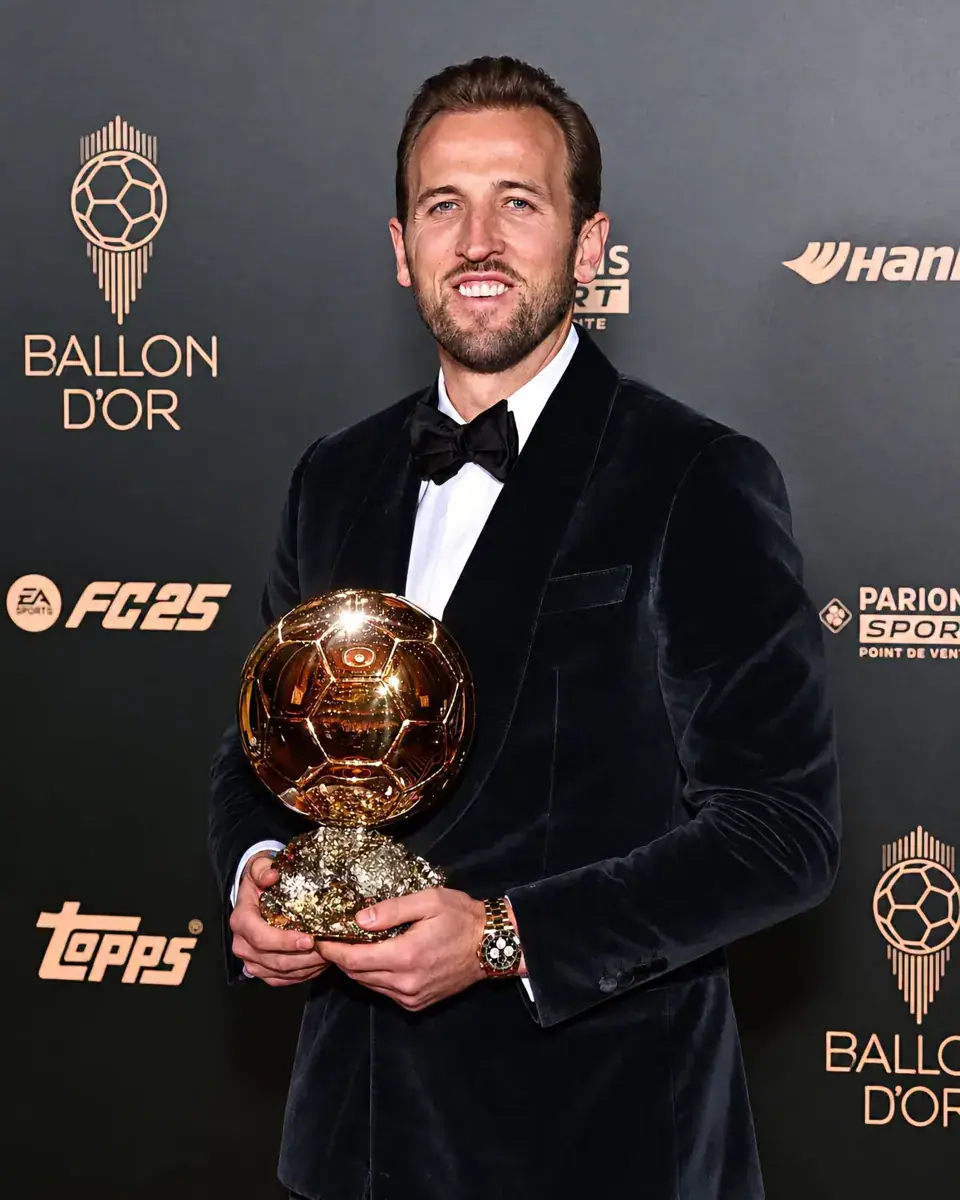 Harry Kane Wins 2026 Ballon d'Or
