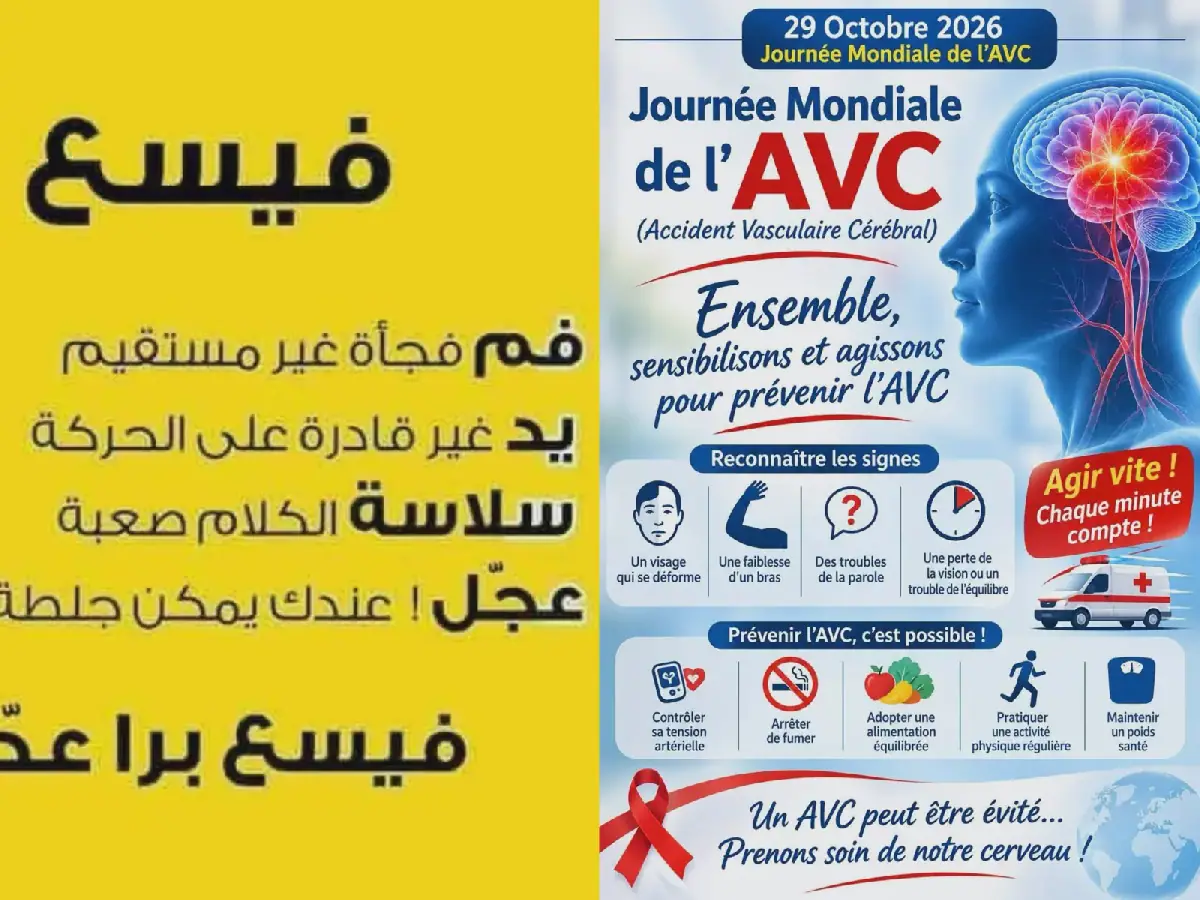 Tunisia Organizes Awareness Event on Stroke Symptoms