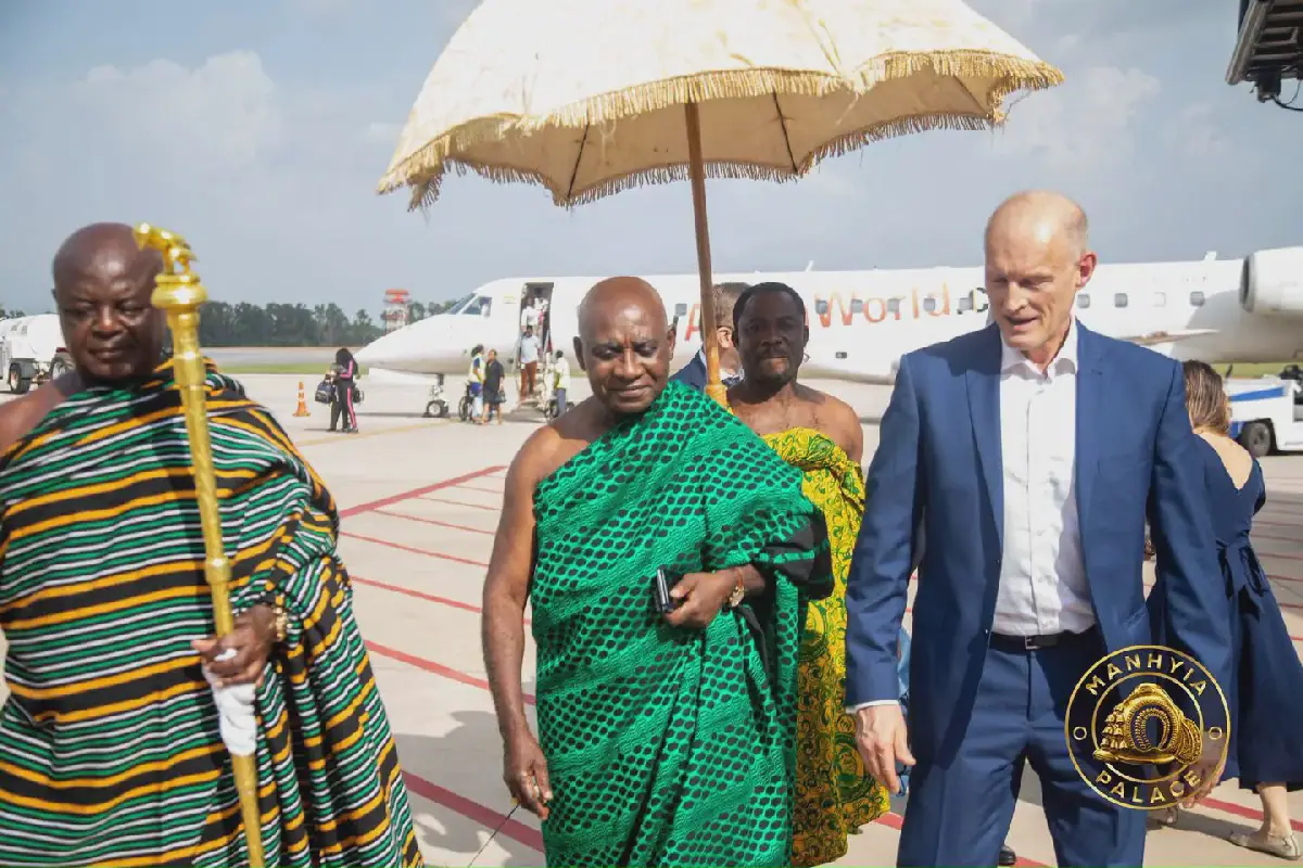 Poland’s Deputy Foreign Affairs Minister arrives in Kumasi to meet Asantehene