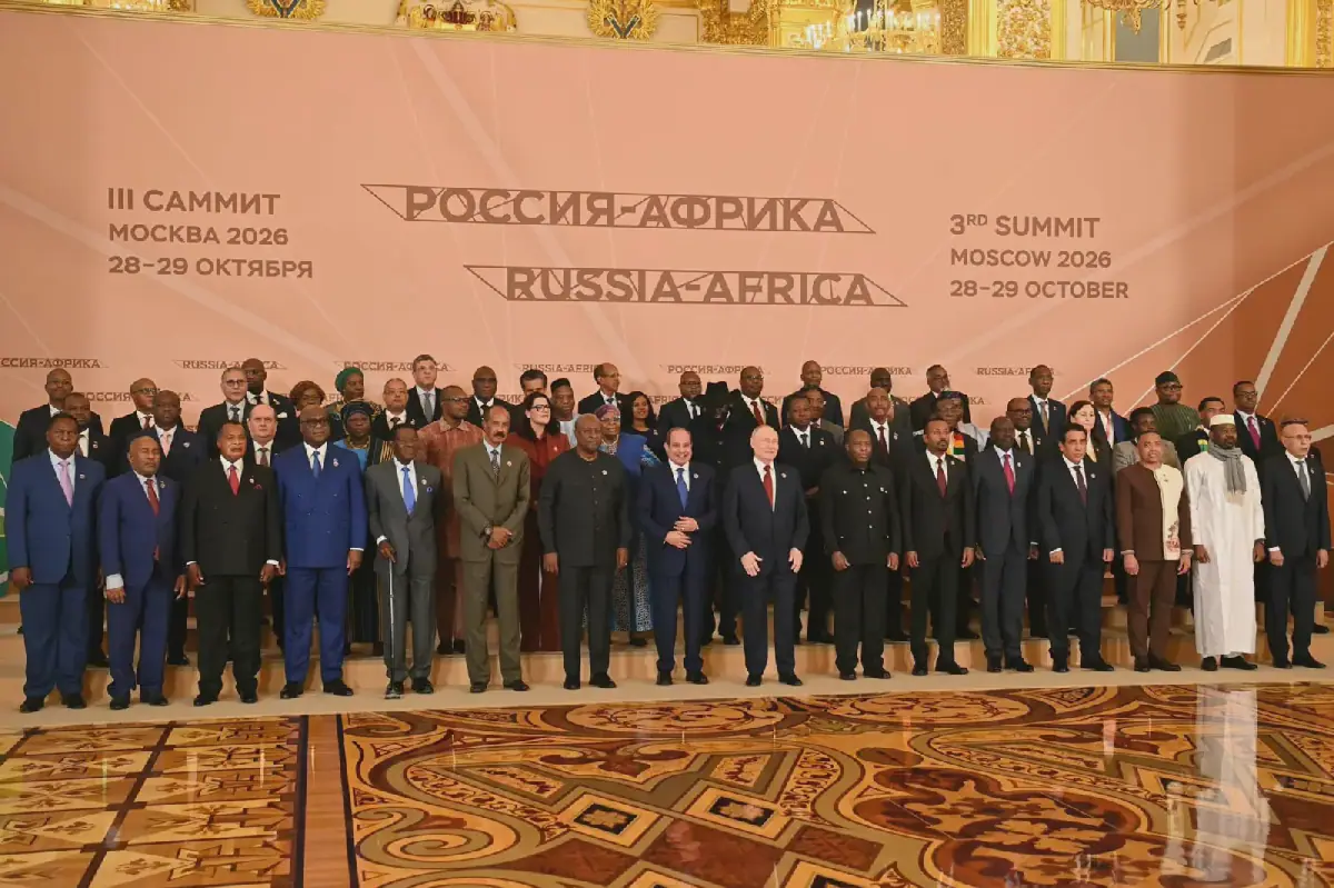 Algeria's Prime Minister Attends 3rd Russia-Africa Summit in Moscow