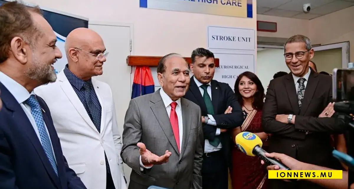 Mauritius Inaugurates Neuro-Vascular Unit at Dr A. G. Jeetoo Hospital