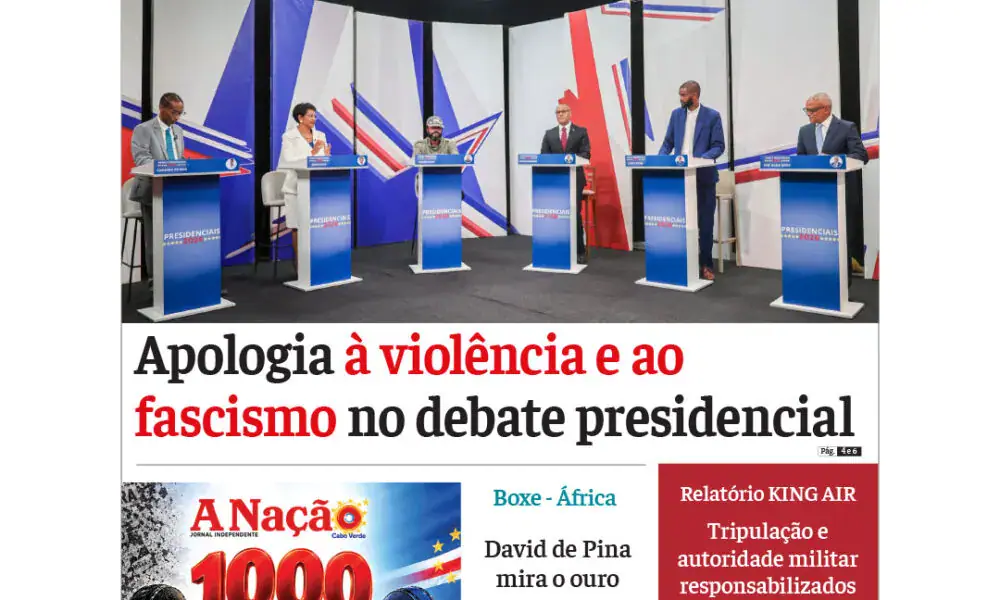 Cabo Verde's Leading Newspaper A Nação Celebrates 1000th Edition