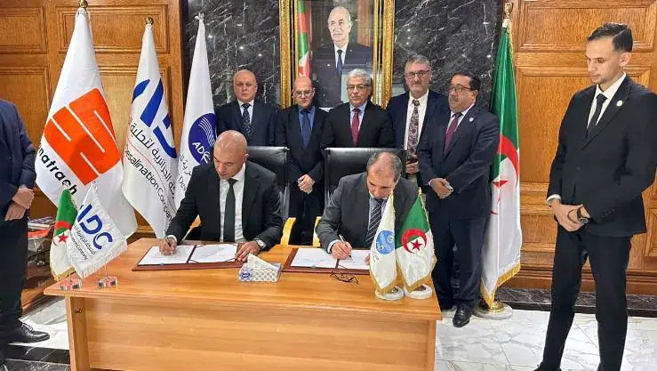 Algeria's Water and Desalination Companies Sign Contracts to Boost Water Security