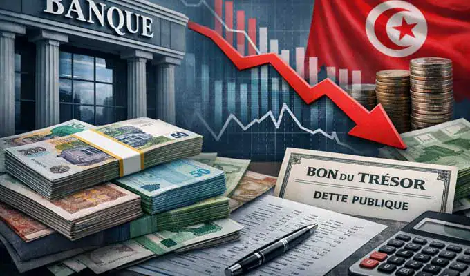 Tunisia Forecasts 7.4% Drop in Public Debt Service for 2027