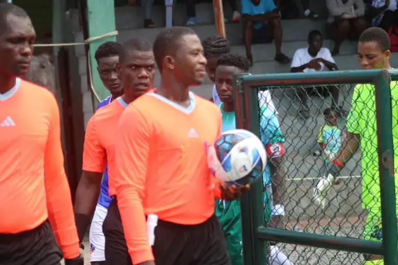 A Decade in Whistle: Liberian Referee Nehemiah Torbor Celebrates 10 Years of Officiating