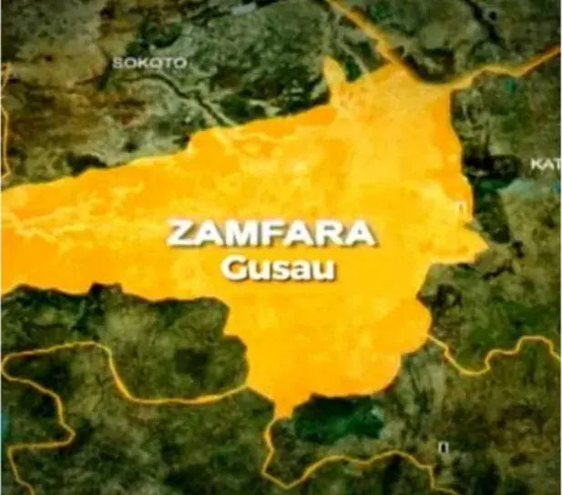 Map of Zamfara State. Photo Source: PUNCH.