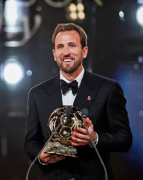 Harry Kane wins 2026 Ballon d’Or