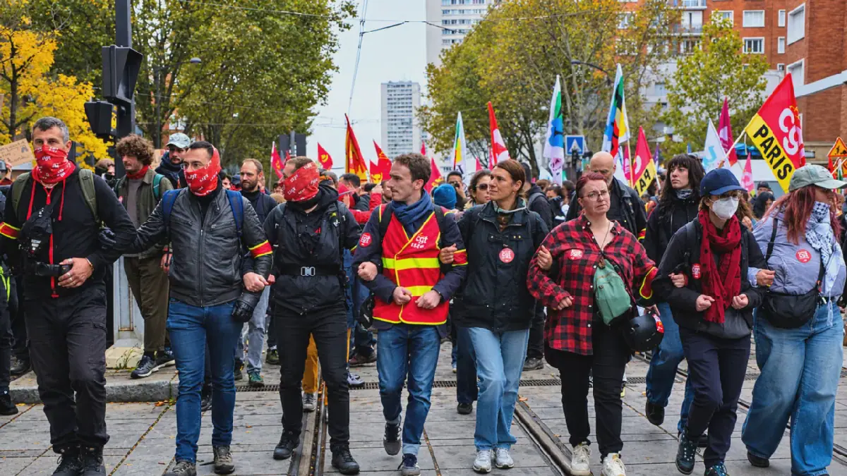 French Unions Announce General Strike Amid Escalating Social Tensions
