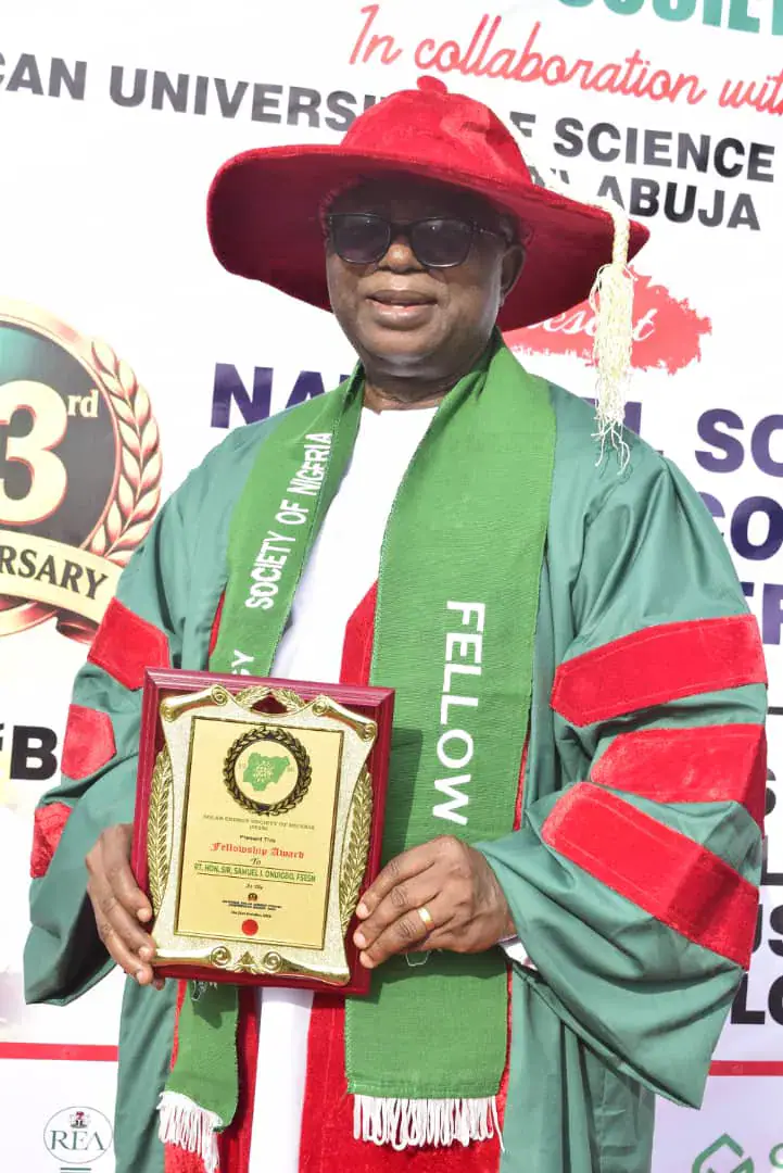 Onuigbo Bags Solar Energy Fellowship, Reaffirms Commitment to Nigeria’s Energy Transition