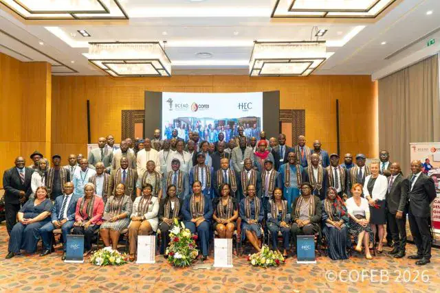 UEMOA: COFEB and HEC Paris Train 56 Banking Executives in Strategic Management