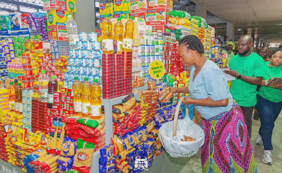 Bénin : Le Panier minute promeut les produits locaux au marché de Mènontin