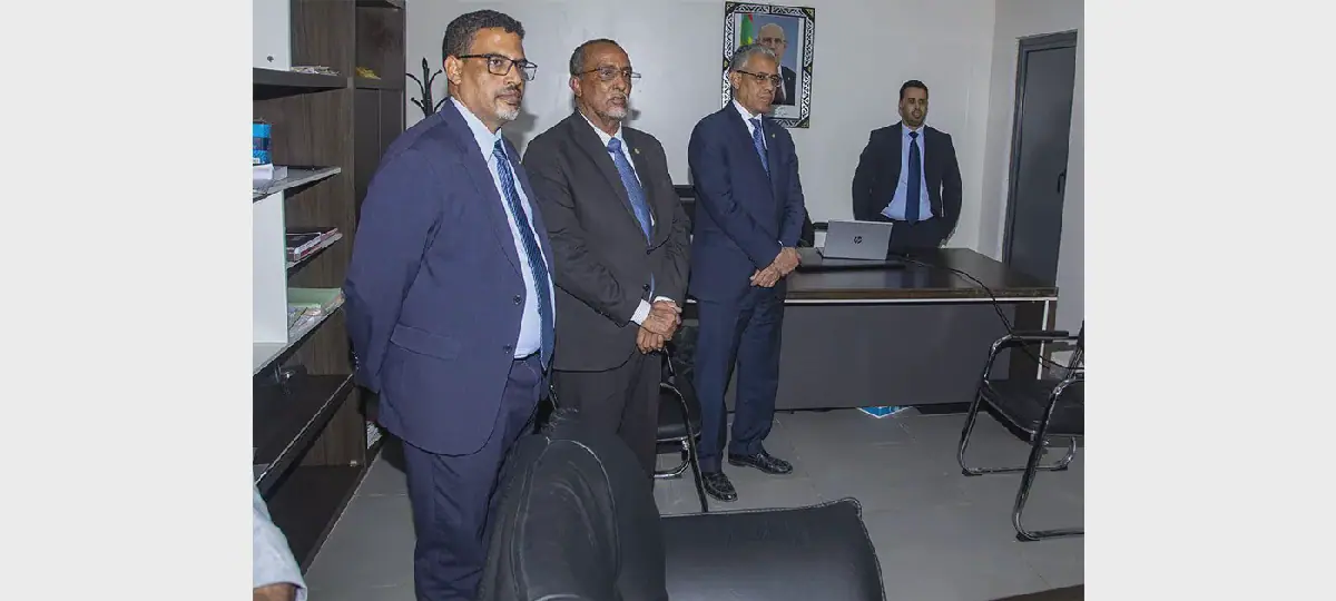 Mauritanian Culture Minister Inspects Ministry's Departments