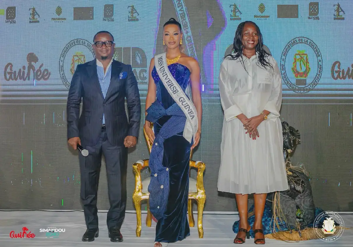 A Cocktail in Conakry to Support Miss Univers 2026, Justine Kamara, Before Her Departure