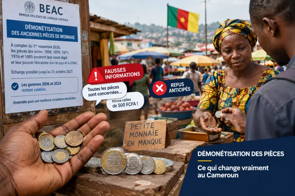 Cameroon and CEMAC Countries Face Confusion Over Coin Demonetization