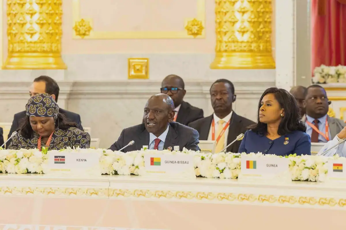 Ruto to Russia: Invest in African factories, not just raw material exports