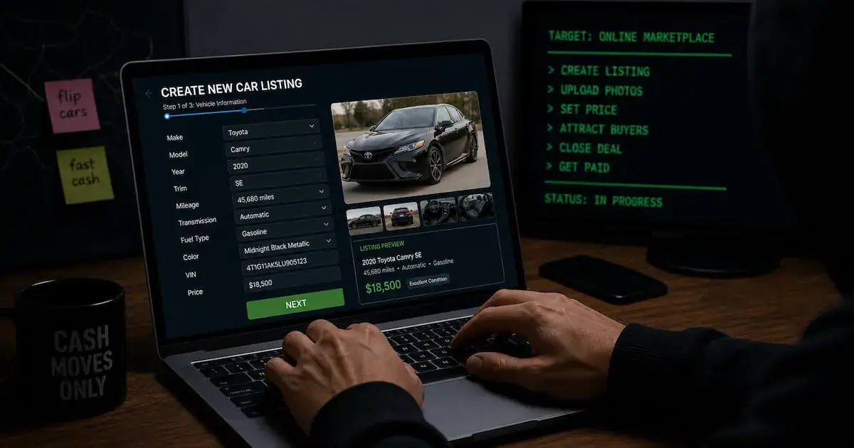 Fraudsters use the latest AI tools to produce realistic but fake vehicle listings, dealerships and banking identities. Picture: Nada