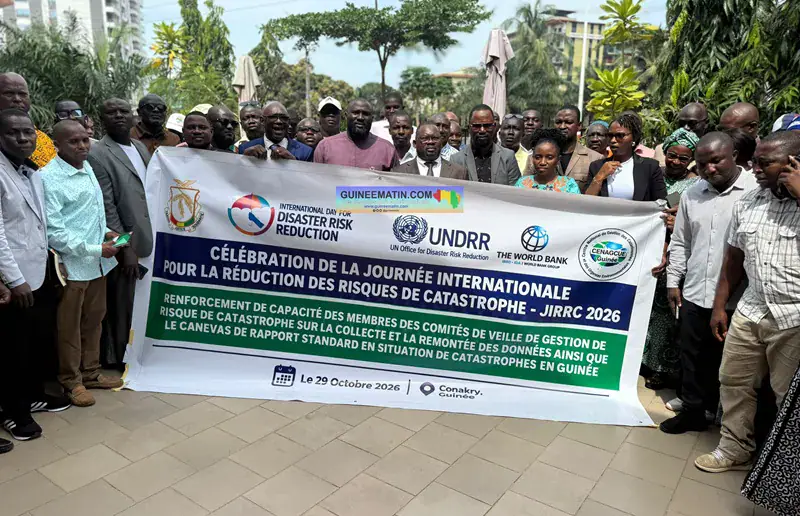 Réduction des risques de catastrophe : 60 membres des comités de veille formés à Conakry