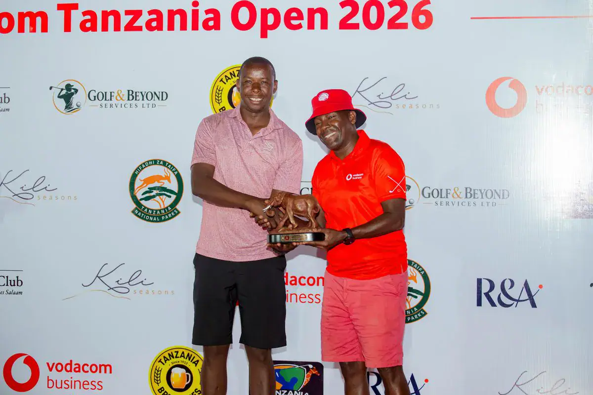 Local golfers shine at Vodacom Tanzania Open as TGU hails tournament success