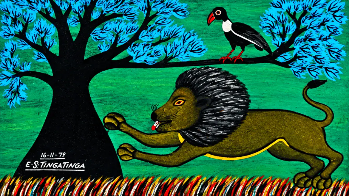Tanzanian Painter Edward Saidi Tingatinga's Posthumous Work Sells for Record Price at Nairobi Auction