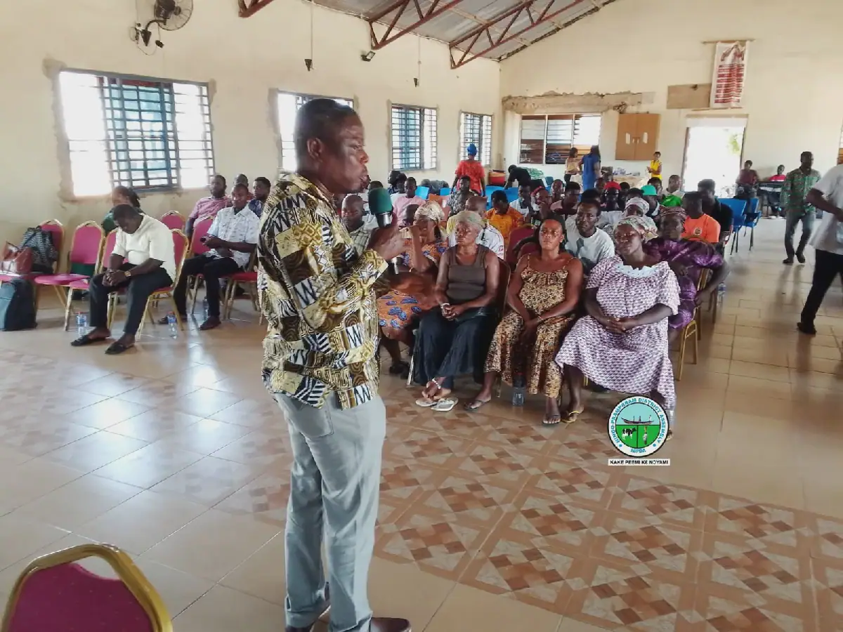 Ningo-Prampram Assembly outlines development priorities, challenges at town hall