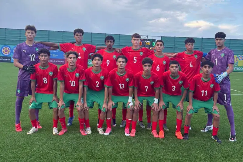 Morocco U15 Reach World Cup Round of 16 After Beating Cameroon