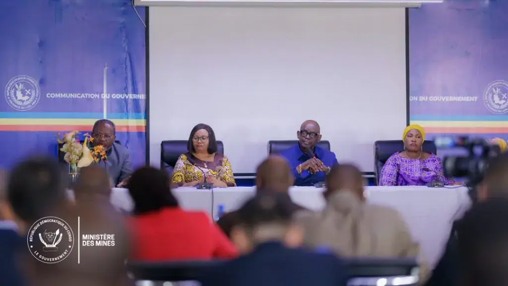 DR Congo Minister of Mines Holds Talks with Industry Leaders in Lualaba