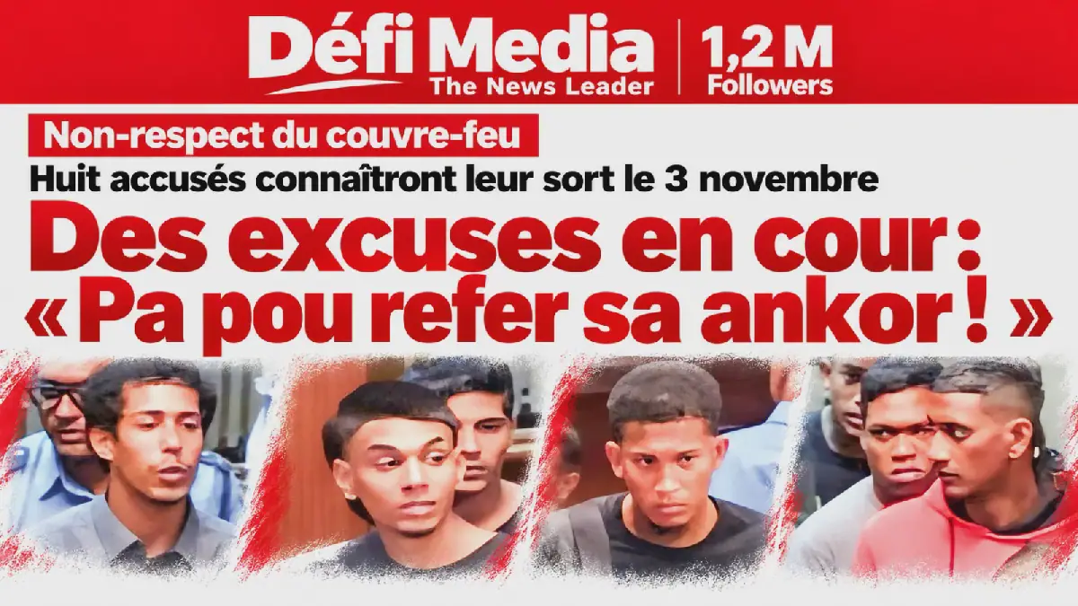 Eight Accused of Breaching Curfew in Mauritius to Learn Their Fate