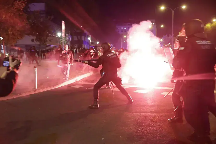 Spain Train Crash Sparks Protests, Police Clashes in Madrid