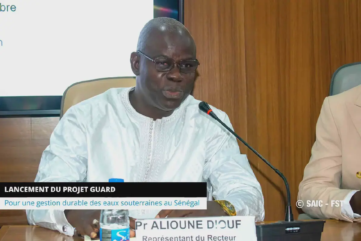 RESSOURCES EN EAU : L’UCAD LANCE LE PROJET GUARD POUR PROTÉGER LES NAPPES SOUTERRAINES