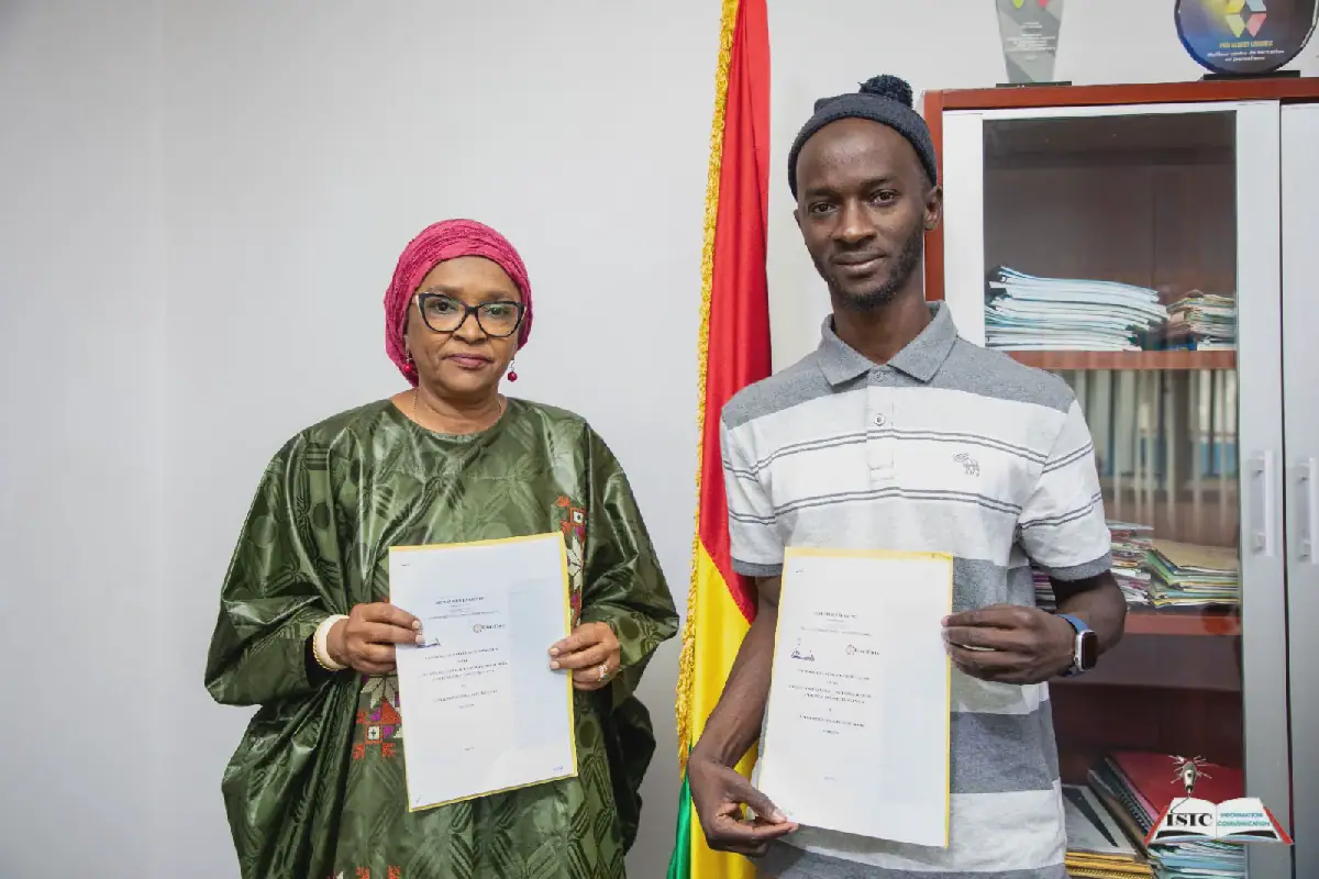 L'ISIC de Kountia et GuinéeCheck luttent contre la désinformation en Guinée