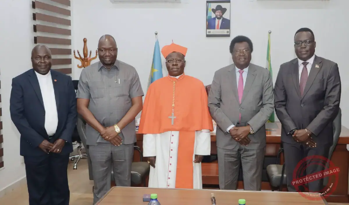 Cardinal Ameyu hails Jadalla’s leadership, pledges church support for peace and unity